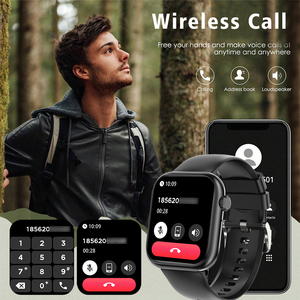Senbono G104 Smartwatch Mannen Vierkant 1.83 'Hd-Scherm Draadloos Gesprek Bloeddruk Hartslag Vrouwen Mannen Smart Watch Voor Ios Android - Product Image 3