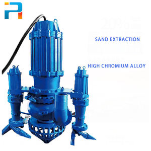 Bomba Sumergible para Lodos y Arena con Material de Aleación de Cromo de Alta Resistencia - Product Image 1