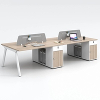 Conjunto de Estación de Trabajo Ejecutiva Ergonómica, Moderna y Minimalista, Muebles de Oficina en Casa de Lujo para Coworking, Escritorio para Personal, Uso Médico