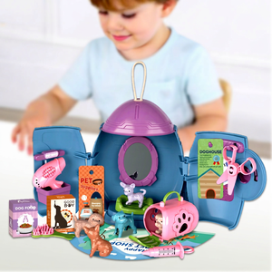 Wholesale Kids 3 in 1 Multifunctional Tool <b>Toys</b> Rocket Handbag Pretend Play Plastic Hand Tools Set <b>Toy</b> for Children - Product Image 5