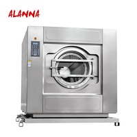 Factory Direct 150KG Electric Industrial Washing Machine Front Loading Heavy Duty Washer Extractor Stainless Steel Housing