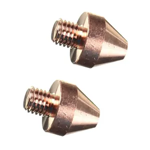 custom tool parts spot welder tip head copper electrode cap oem odm high precision metal cnc milling lathing