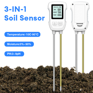 Medidor de suelo de jardín profesional Mini Monitor de alta precisión para <span class=keywords><strong>PH</strong></span> Temperatura Humedad Hierba Flores Suelo Hecho de plástico - Product Image 1