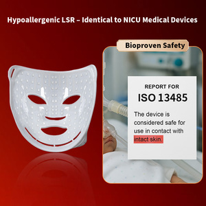 EYCO-<span class=keywords><strong>Masque</strong></span> facial LED en silicone pour thérapie par la lumière, nouveauté - Product Image 3