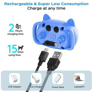 El más nuevo dispositivo impermeable antiladridos para perros, seguro y humano, <span class=keywords><strong>collar</strong></span> sin ladridos sin golpes, hecho de plástico duradero - Product Image 4