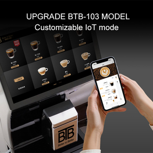 เครื่องชงกาแฟอัตโนมัติ BTB-102 สำหรับใช้งานเชิงพาณิชย์ พร้อมปั๊มแรงดัน 19 บาร์ ฟังก์ชั่นทำฟองนมอัจฉริยะ สำหรับเอสเพรสโซและคาปูชิโน่ - Product Image 2