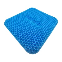 Nid d'abeille Gel Ice Car Tailbone Respirant Cool Silicone Coussin Coussin Coussin De Bureau