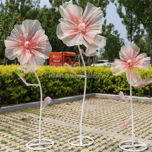 N-0622 nuovo arrivo decorazione per la casa <span class=keywords><strong>di</strong></span> nozze grande sfondo fiore in piedi - Product Image 2