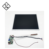 Écran LCD sans cadre OEM 5:4 haute luminosité pour moniteur PC de bureau 19'' avec haut-parleurs intégrés en stock