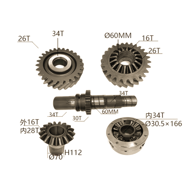 Hot Sell Products Repair Differential Planetary Gear for