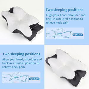 WJ-2109 MAIDISHI Modern Rectangle Shape Health Care Memory Foam <strong>Pillow</strong> Ergonomic Contour Custom Logo Supports Neck Fatigue - Product Image 4