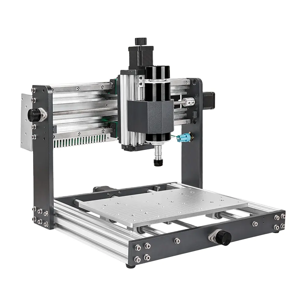 Cnc Mini 3018plus3.0 dengan kepala Laser mesin grafir Pcb mesin penggilingan untuk kayu Laser cetak akrilik serat Laser kulit