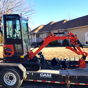 Envío Gratis: Excavadora de 1.8 Toneladas, CE EPA, Hidráulica, 1T 1.5T, Miniexcavadora, Retroexcavadora Pequeña, Motor para Granja - Product Image 3