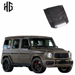 Vente en gros de pare-chocs avant en fibre de carbone 3K Twill, capot de capot pour Benz Classe G W463 au style <span class=keywords><strong>MB</strong></span>, kit de carrosserie de pare-chocs de voiture, capot moteur - Product Image 1