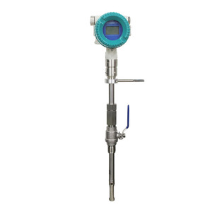QTMF 1.5% Customizable OEM Stainless Steel Thermal Gas Mass <b>Flow</b> <b>Meter</b> Insertion Type for Compressed Air & Nitrogen - Product Image 1