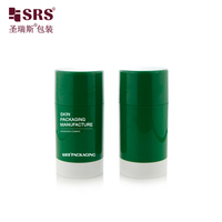 D048 Contenant rond en PP de 75 ml grande capacité pour déodorant solide et soin après-soleil