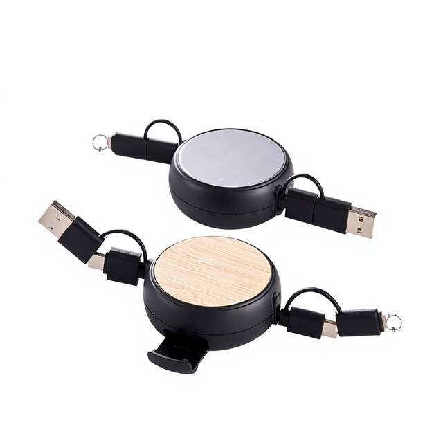 Retractable 3A High Speed Data Cable for Iphone 4 in 1 Multi-function Charging Cable Usb C Cable With Phone Holder