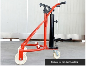 Высококачественный Переносной Ручной Гидравлический масляный барабан, тележка для железных и пластиковых барабанов - Product Image 6