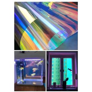 ฟิล์มกระจกทันสมัยกันความร้อนแบบไดโครอิก PET ป้องกันการระเบิด พร้อมกาวในตัวสำหรับตกแต่งหน้าต่างอาคาร - Product Image 5