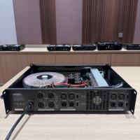 MA4800 4x800W 2U Rak Mount Power Amplifier Profesional Sistem Stereo Berdaya Tinggi yang Dapat Dijalin untuk Subwoofer dan PA