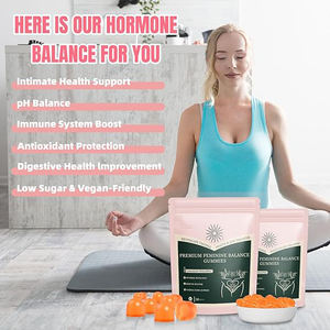 Premium Vegan kadınsı denge Gummies glutensiz hawaii ananas bağışıklık destek yetişkinlerin kadın için bitkisel takviyeler - Product Image 5