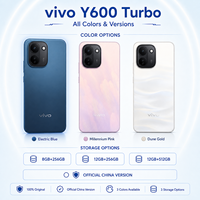 Smartphone Vivo Y600 Turbo original, écran AMOLED, processeur 8 cœurs 5G, batterie 9020 mAh, langues internationales, VIVO y600 turbo