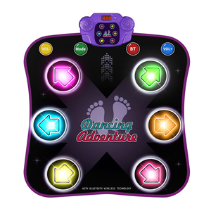 Ept nút không dây Bluetooth âm nhạc chơi Thảm nhảy thách thức chơi mat điện tử chăn cảm ứng Dance Mat đồ chơi - Product Image 1