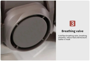 Yhlb पुनः प्रयोज्य भूरे रंग का आधा चेहरा श्वासयंत्र 6200 स्प्रे मास्क सक्रिय कार्बन फिल्टर फोम नाक पैड एंटी-धूल मिथाइल क्लोराइड - Product Image 5