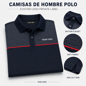 Polos de golf de lujo para hombre, polos premium para hombre, polos personalizados con logotipo bordado, hechos a medida, proveedor. - Product Image 3
