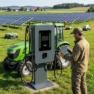 Cargador EV de Nivel 3, 20kw, 30kw, 40kw, 60kw, <span class=keywords><strong>Punto</strong></span> de Carga Rápida DC, <span class=keywords><strong>Wallbox</strong></span>, CCS1, NACS - Product Image 2