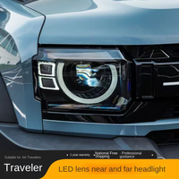 Kit de modernisation de phares LED pour Jetour Traveler T2 2023-2026, phares LED matriciels avec DRL séquentiels, Plug & Play