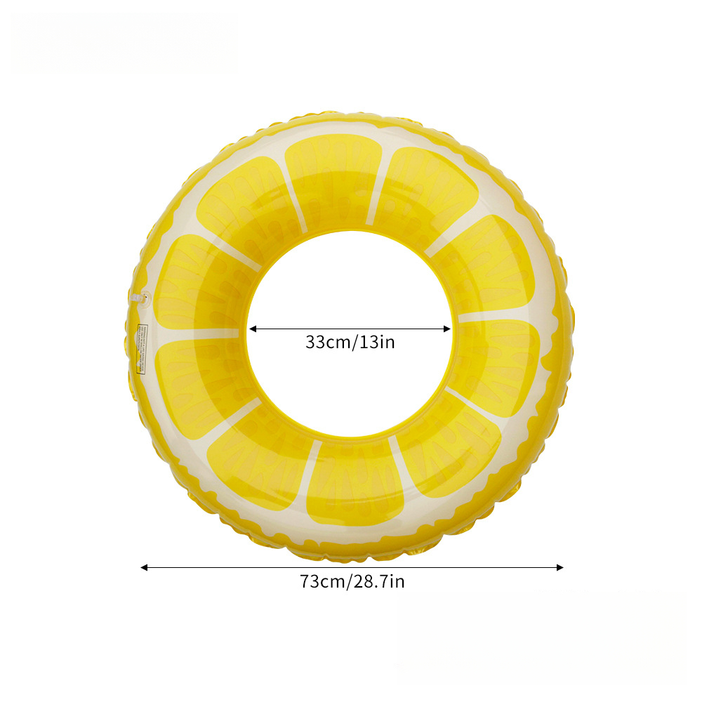 Bouée de natation citron 90cm