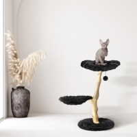 Arbre à chat en bois, tour à chat en bois, arbre à chat moderne, arbre à grimper pour chat