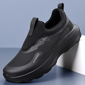 Nouvelle Arrivée Chaussures <span class=keywords><strong>de</strong></span> <span class=keywords><strong>Randonnée</strong></span> Urbaines Respirantes et Confortables pour Hommes Antidérapantes Légères Style Marche Baskets à Enfiler - Product Image 6