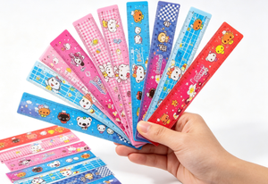 Papelería Elegante para Niños, Útiles Escolares Kawaii, Regla Elegante de Plástico Ecológico de 15 cm - Product Image 6