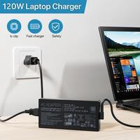 Adaptador de CA 20V 6A 120W Cargador para Asus Mini PC PN64 PN53 Fuente de alimentación 5,5x2,5mm
