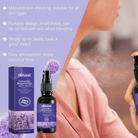 Spray de relaxation et anti-stress à marque privée, à l'huile essentielle de lavande, pour oreiller et sommeil