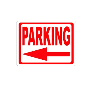 Panneaux métalliques de stationnement interdits Panneaux de contrôle de la circulation Panneaux de sécurité d'avertissement