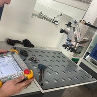 Micro SN40 Verticale Twee-spindel Zware CNC-draaibank met FANUC-besturing en noodstopfunctie voor hobbyveiligheid