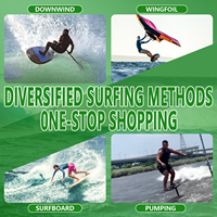 83CM Carbon Wave sup Paddle Board pour Efoil Wind Hydrofoil Kit Surf Wing Foil Water Play Pompe de pompage Petite planche de surf