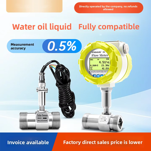 Flowmeter <b>Water</b> Oil Smart <b>Meter</b> Sensor Pulse Tap <b>Water</b> 485 0.5% Accuracy LWGY Flowmeter Precise Measurement of <b>Water</b> and - Product Image 1