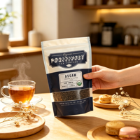 Sachets Doypack Personnalisés Anti-Odeur avec Fermeture Zip Imprimée, Emballage en Plastique Ziplock Personnalisé avec Logo, Sachets Mylar Autoportants