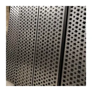 Produsen ss 304 316/aluminium berlubang metal mesh/bulat Lubang Buaya mulut bentuk lembaran berlubang