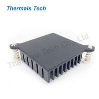 Juego de chips de puente Norte para CPU de ordenador, disipador de calor de perfil extruido con tamaño de 40,5x40,5x11mm