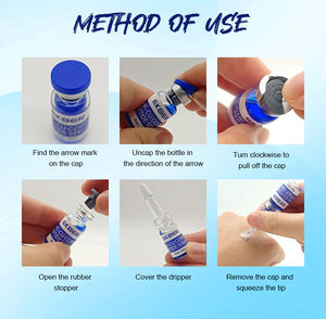 Sérum Anti-Idade Firmador de Peptídeos de Cobre Azul GHK-Cu para Concentrado de Essência Ampoule Atacado - Product Image 3