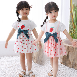 New Modern Fashion Smock Girls Cheap Dresses 100% Cotton for Children Direct Buy From China Supplier - Product Image 3