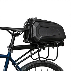 Sacoche de selle arrière pour vélo, coque rigide, étanche, 9L, 586g, porte-bagages de vélo - Product Image 1
