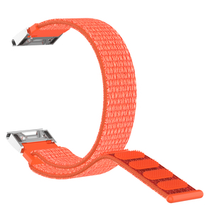 Cinturini in Nylon CHARM 20/22/26mm per Garmin Fenix 8/7/7X PRO/6X, Traspiranti, Morbidi, Resistenti all'Usura, con Chiusura a Strappo, Cinturino Sostitutivo <span class=keywords><strong>9</strong></span> - Product Image 1