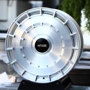 Jantes forgées brossées HTOR Custom Aero Dish 21x9.5 22x10.5 5x108 5x112 pour Zeekr 001 YOU 009 ME <span class=keywords><strong>Brabus</strong></span> Rocket <span class=keywords><strong>1000</strong></span> G800 - Product Image 2