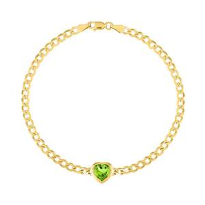 12 batu kelahiran tahan air 18K emas berlapis hati warna-warni CZ kalung berlian baja tahan karat mode halus perhiasan kalung wanita - Product Image 5